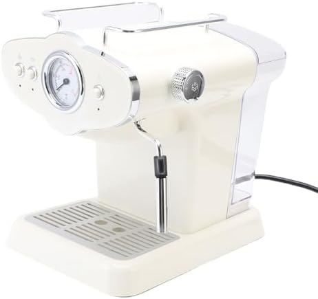 GLOGLOW Coffee Machine Milk Frother Steam Wand 1100W 15 Cups Stainless - Image 3