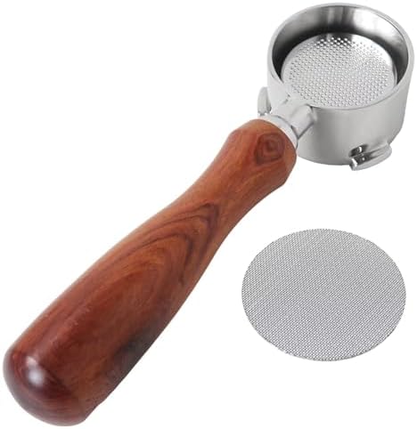 Xspeedonline 51mm Bottomless Portafilter with Puck Screen & Filter Basket, 3 Ears Espresso Handle Compatible with CM5418 & 3700 Essential Espresso Machines Accessories - Image 2