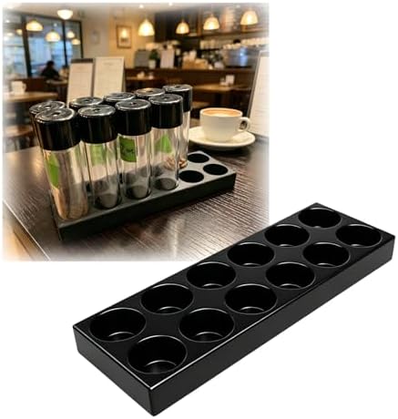 Coffee Bean Cellar Base compatible with Craig Lyn Bean Vaults for Organized Countertop Storage Black 1 Unit by Unknown