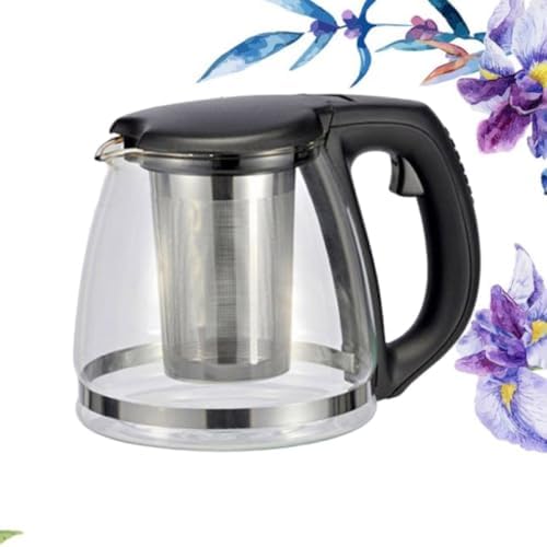 Glass Teapot Ml Infuser and Lid with Stainless Steel - Image 7