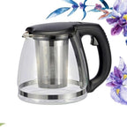 Glass Teapot Ml Infuser and Lid with Stainless Steel - Image 7