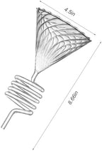 Glass Pour Over Coffee Dripper with Spiral Inner Design, V60 - Image 2