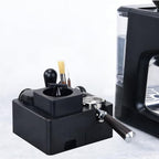 CAFEMASY Electric Espresso Coffee Puck Sucker Automatic Knock Box Espresso Coffee Portafilter Cleaner with Espresso Accessories Tool Organizer 58mm Tamping Station - Image 6