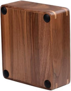 Normcore Compact Storage Box - Compatible Compact Tamping Station - Genuine American Walnut Wood Wooden Espresso Accessory Organizer - Patented Modular Design - Image 5