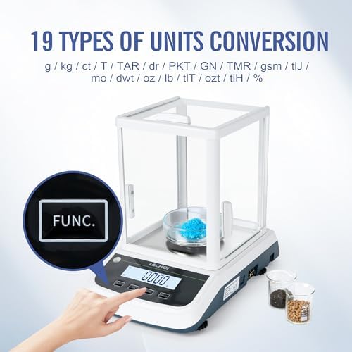 Analytical Balance 500gx0.001g Lab Scale 0.001g Accuracy - Image 4