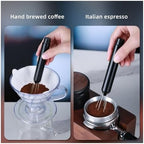 Shrinkable Portable 6pcs 0.4mm Needles Espresso Coffee Stirrer Coffee Needle Distributor With Base - Image 7