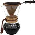480ml Pour Over Coffee Maker with Flannel Filter Set Glass Carafe Coffee Dripper Pot by HOME