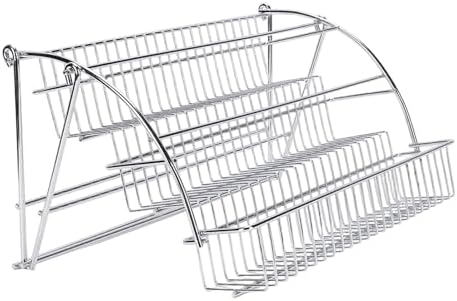 GLOGLOW Rack Down Seasoning Organizer Cabinet Organizer 2 Tier Out Shelf with Iron Construction for Kitchen Pantry Cabinet Storage Pull Down Rack Pull Nan - Image 4