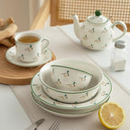 London Pottery Teapot Ceramic, 600ml/20.3 oz teapot with Stainless Steel Infuser, small tea kettle, elegant and sophisticated way to drink tea for 1-2 people (Duck，Teapot with Infuser, 600ml) - Image 6