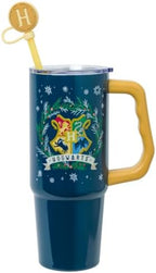 Silver Buffalo Harry Potter Hogwarts Crest Stainless Steel Tumbler, 30oz - Image 2