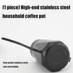 Accuracy Pour Gooseneck Kettles 700ml Coffee Pots with Thermometers and Controlled Flows Spouts for Coffee Enthusiasts Kitchen Brewing Tool - Image 3