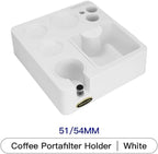Espresso Tamping Station With Knock Box Coffee Portafilter Holder Stand 51mm 54mm 58mm For Delonghi Breville Barista Accessories - Image 2