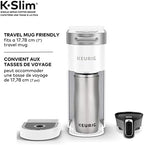 Keurig K-Slim Single Serve K-Cup Pod Coffee Maker, Featuring Simple Push Button Controls and MultiStream Technology, White - Image 6