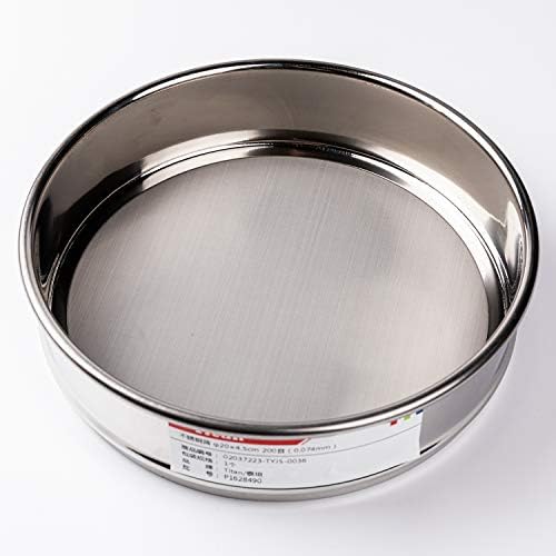 φ20×4.5cm 800 Mesh 304 Stainless Lab Sieves Economy Test Sieve 304 Stainless Steel Wire Cloth（0.022mm） - Image 2