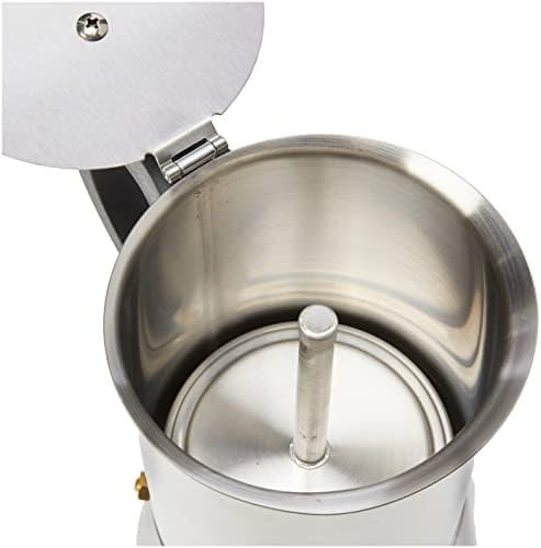 IBILI Indubasic Espresso/Coffee Maker for 12 Cups, Stainless Steel, Silver/Black, 23 x 17 x 13 cm - Image 4