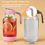 64 oz Glass Mason Jar Pitcher with 64 oz Cold Brew Coffee Maker - Image 4