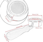 DIBTSA 58mm Bottomless Portafilter Compatible with Breville Dual Boiler BES920CBXL BES920BSXL BES920XL BES900XL, 304 Stainless Steel Reusable Filter Basket, Wood Handle, Espresso Machine Parts - Image 2