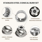 Conical Grinder Burr Set Replacement Compatible with Breville & Sage - Image 7