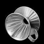 Coffee Filters Stainless Steel Coffee Dripper Engine Drip Filter Cup Tea Slag Funnel Hand Punch Double - Image 6