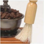 Coffee Machine Brush with Wood Handle, Natural Bristles 19cm - Image 6