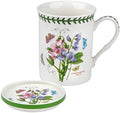 Botanic Garden Mug and Coaster Set (Sweet Pea) by Portmeirion