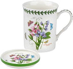 Botanic Garden Mug and Coaster Set (Sweet Pea) by Portmeirion