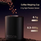 Digital Coffee Dosing Cup, Digital Scale, with LED Display, 0.1g High Precision, 0.3-500g Measurement Range, USB-C Charging, for Espresso - Baking/Coffee Lover Gifts - Image 2