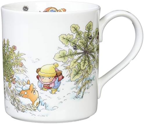 Noritake 4660-1J/T97265 Bone China Mug, 13.5 fl oz (400 cc), My Neighbor Totoro Oinu no Fuguri, Microwave Safe, 1 Piece by Noritake