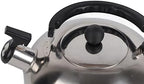 Phefop 3L Stainless Steel Whistling Camping Kettle, Lightweight Compact Design, Suitable for Hiking, Camping (Stainless steel color) - Image 5