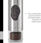 AdHoc Mrs. Bean Stainless Steel Coffee Grinder, Stainless Steel - Image 6