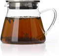 Four Life 841 Teapot Glass, Heat Resistant, 18.9 fl oz (532 ml), For 3 Cups, Lid with Tea Strainer, One Hand, Microwave and Dishwasher Safe, Not Direct Fire, Fuji Glass Teapot by Unknown