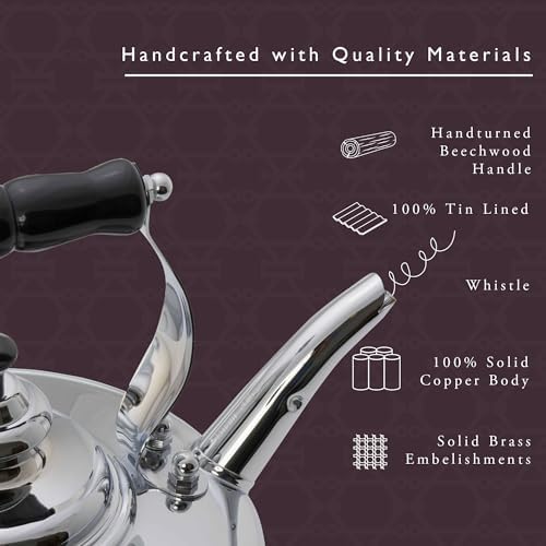 Kensington No. 3 Tea Kettle 60.8 Oz - Silver - Image 4