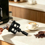 51mm WDT Tool Espresso, Press-to-Rotate Espresso Distribution Tool with Magnetic Base, Adjustable Depth Espresso Needles Distributor Tool - Image 4