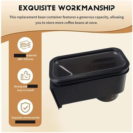 Bean Container Coffee Bean Hopper, compatible for Ninja, ES701 Coffee Machine Replacement Parts - Image 3