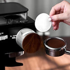 Espresso Coffee Filter Holder with Lid Compatible with 51mm/53mm/54mm/58mm - Image 2