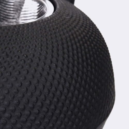 60oz Cast Iron Teapot with Infuser - Large 1.8l Japanese Style, Uncoated, Perfect for Tea Lovers, Durable and Elegant Design for Home & Gifts Gold 1800ML - Image 3