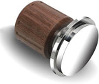 Walnut Self Leveling Espresso Tamper 54mm For Breville - Image 6