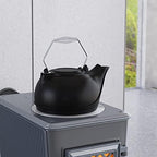 Fire Beauty Humidifying Iron Kettle，Stove Humidifier，Wood Stove Kettle，Cast Iron，Chrome handle - Image 3