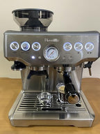 54mm Bottomless Portafilter Compatible with Breville Sage Espresso Machine Barista Express Pro Bambino BES450/BES500/BES840XL/BES870/878/880 Stainless Steel Filter Basket Plastic Handle - Image 4