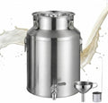 1.32-26.42Gal Stainless Steel Milk Can Bucket, Wine Pail Bucket with Spigot by Unknown