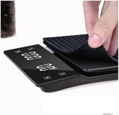 3kg/0.1g Coffee Scale with Timer, Digital Multifunction Weighing Scale for Pour Over, Drip, and Espresso – Kitchen Tool(A) - Image 6