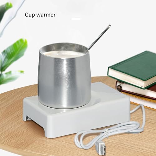 Coffee Mug Warmer and Cooler, Instant Beverage Chiller, USB Powered, 10°C to 45°C, 2 in 1 Beverage Warmer and Drink Cooler, for Travel, Office Desks and Home, for Coffee Milk Tea - Image 2