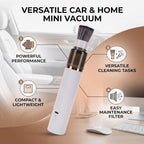 Fabater Coffee Grinder Vacuum Cleaner, 1300pa, 25W (White) - Image 3