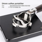54mm Bottomless Coffee Portafilter，Compatible For Breville，870/875/878/880 Coffee Handle With Basket，Compatible For Solis，1170/1019 Barista Tool(Style-j) - Image 3