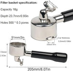 51mm Portafilter 2 Ears with Double Spout for Delonghi Stilosa EC260 - Image 3