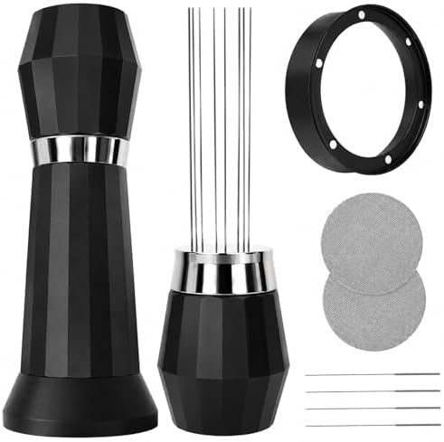 54mm Espresso Accessories Kit for Breville, WDT Tool & Puck Screens by LayaVilla