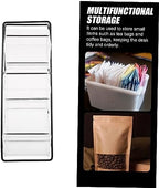BESPORTBLE 1 Set Pen Organizer for Desk Containers Tea Packet Tea Bag Creamer Sweetener Sugar Tea Packet Rack Shelf Vertical Tea Organizer Teabags Metal Milk Tea Pantry Coffee Bag re-usable - Image 7