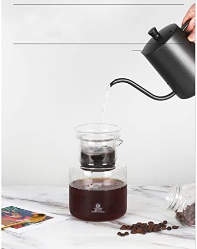 JITEM Cafetera Ice Cold Dripper Coffee and Tea Maker Dripper Brewer Maker with Adjustable Water Flow Stainless Steel Filter Glass Carafe for Coffee or Tea - Image 5