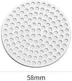 58mm Espresso Puck Screen 0.8mm Thickness Stainless Steel Reusable Coffee Filter Designed For Bottomless Portafilter Baskets，Water Flows Evenly(58mm) - Image 3