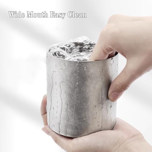 Pure Titanium Mug with Leak-Proof Lid 13.5 oz RT103T - Image 6